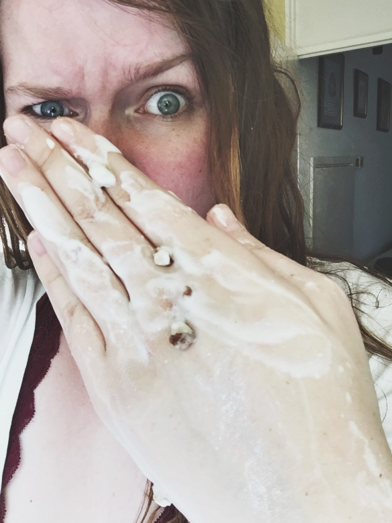 Looks and smells weird, but leaves hands silky soft