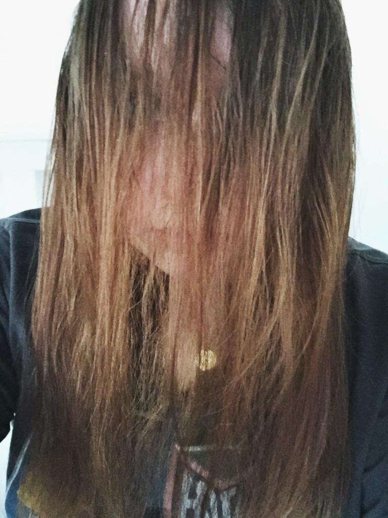 I look like I belong in 'The Ring'
