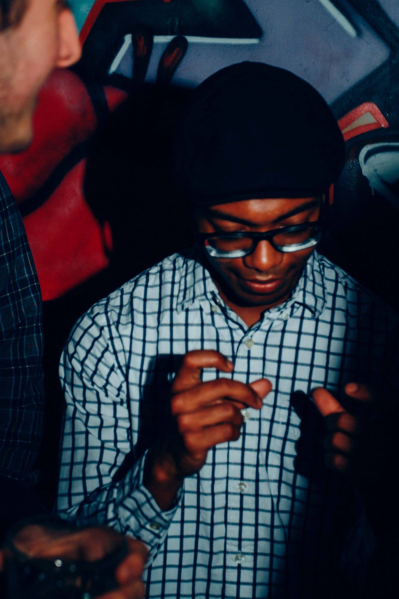 Azeem doing his thing
