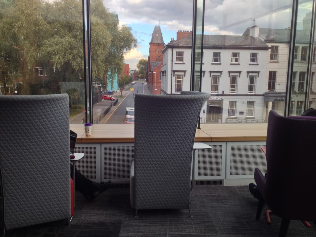 View from the pod