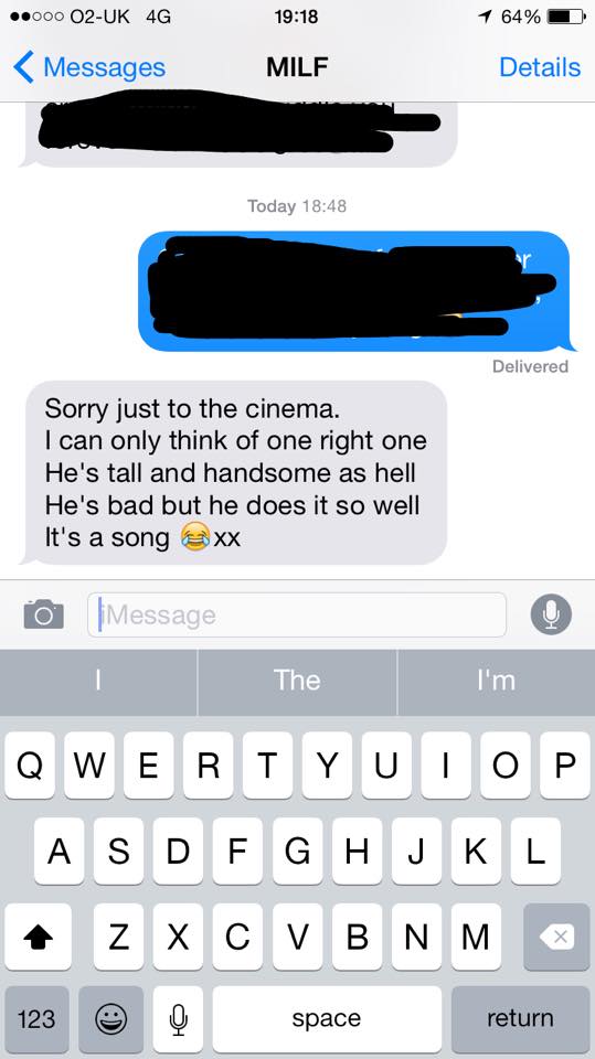 When asked for a quote for The Tab this was her response