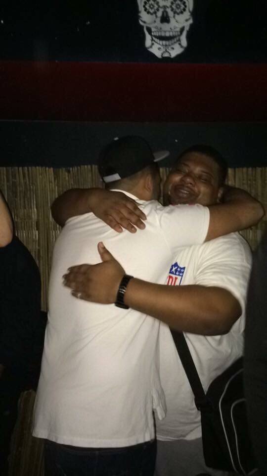 Big love between the birthday boys