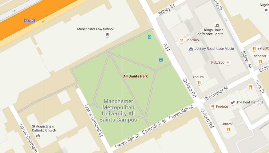 The attack happened by All Saints park