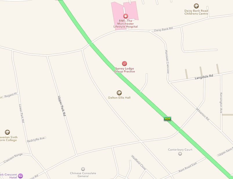This is the area in which the attack took place.