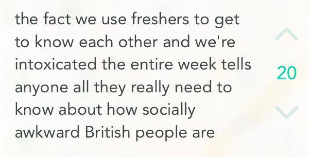 But we still know how to queue