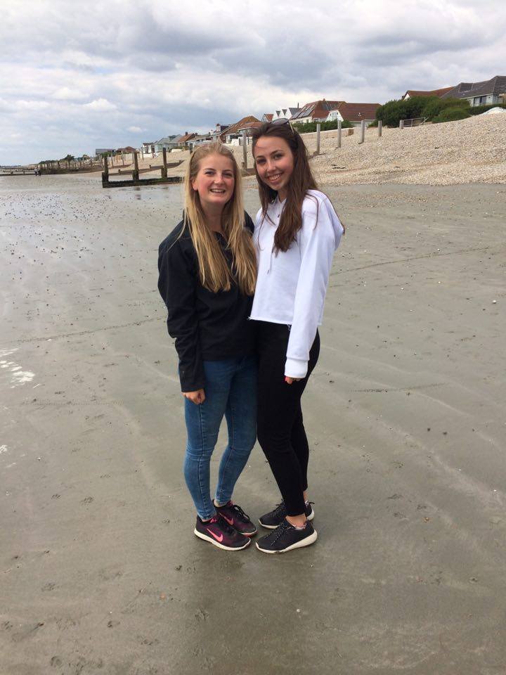 Lara Welton and Kiera Atkin, 18