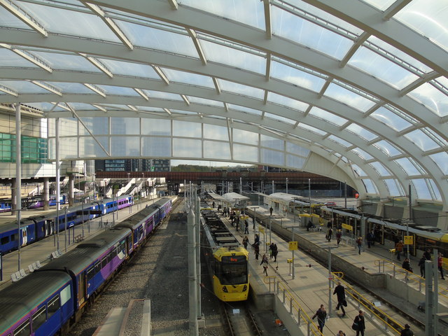 The station reopened last year following a £44m upgrade, which included a new roof.