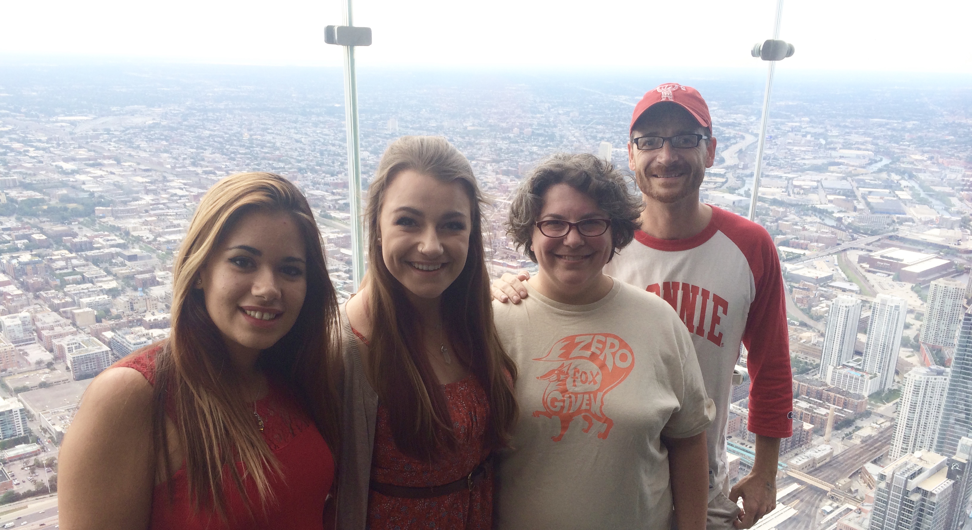 103 floors up seemed a good place to start