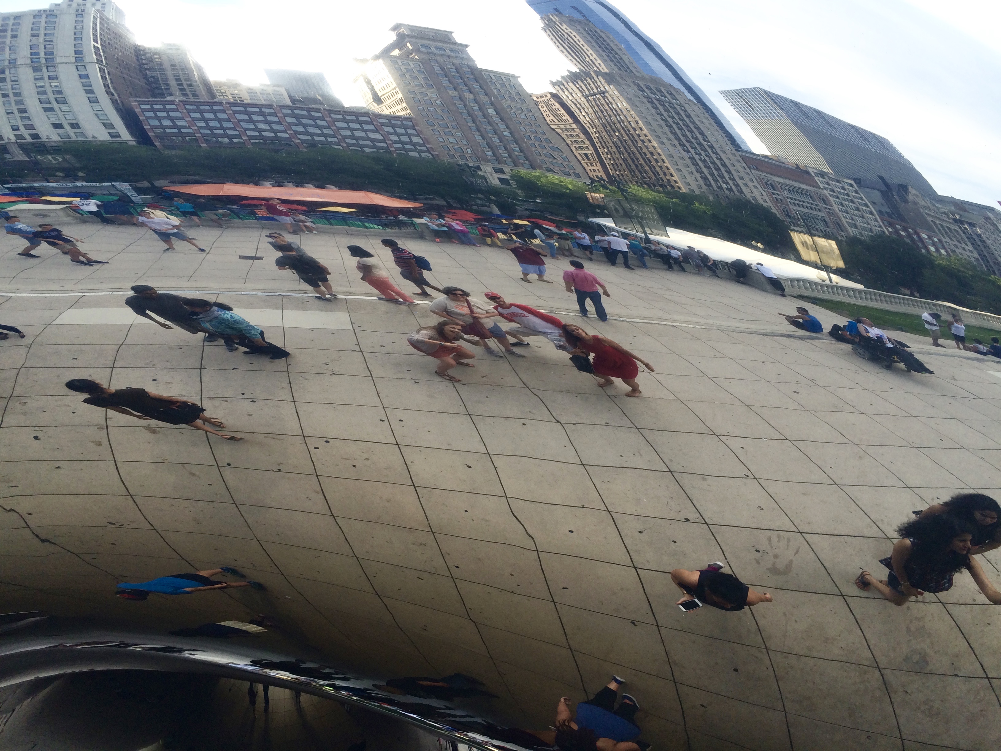 She got a kick out of the 9,000 photos we took at the bean (which apparently was in an American movie she had seen)