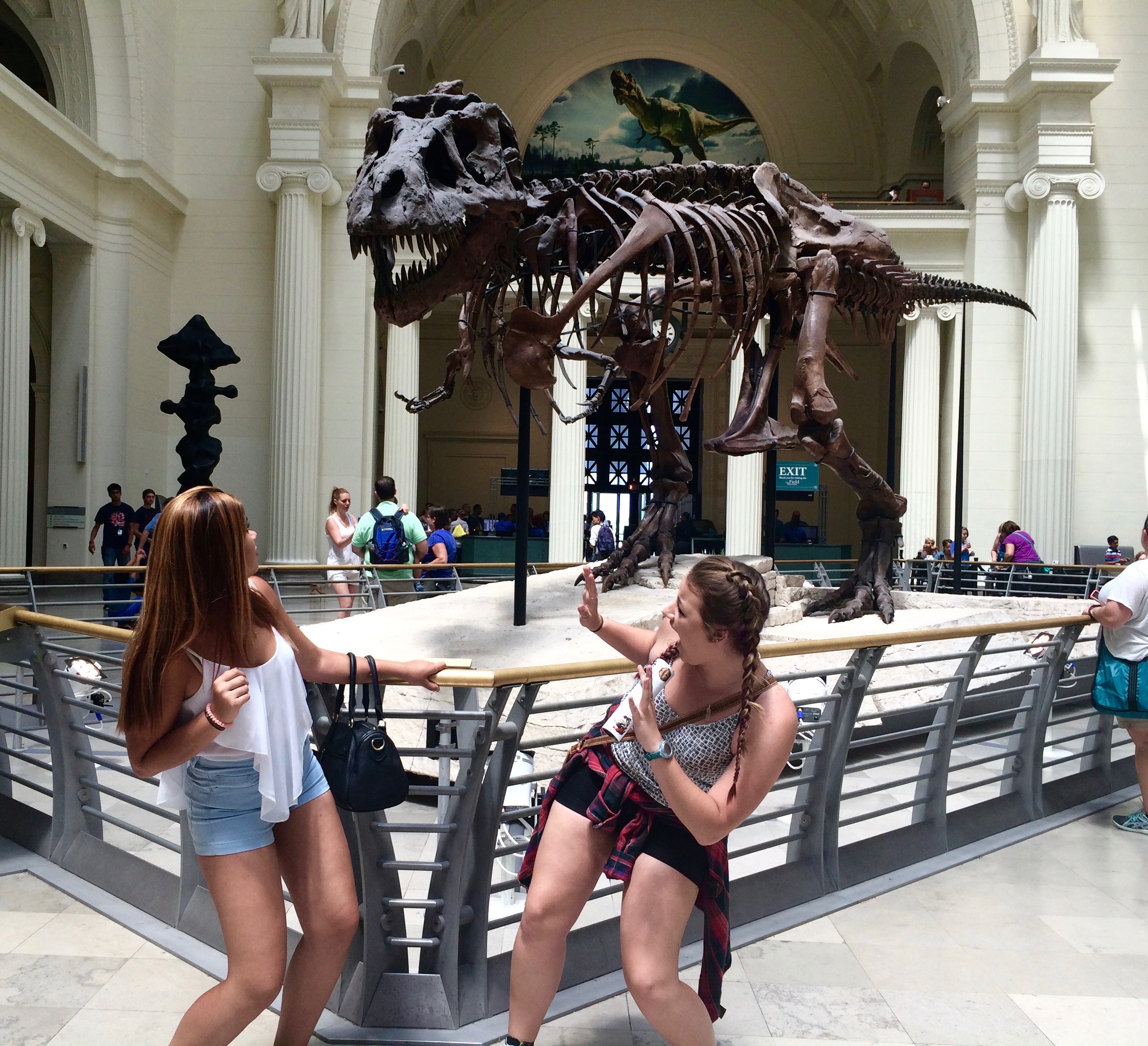 And what's a trip to Chicago without a visit to the field museum...