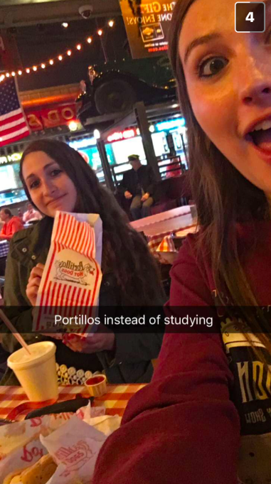 Eating > studying always