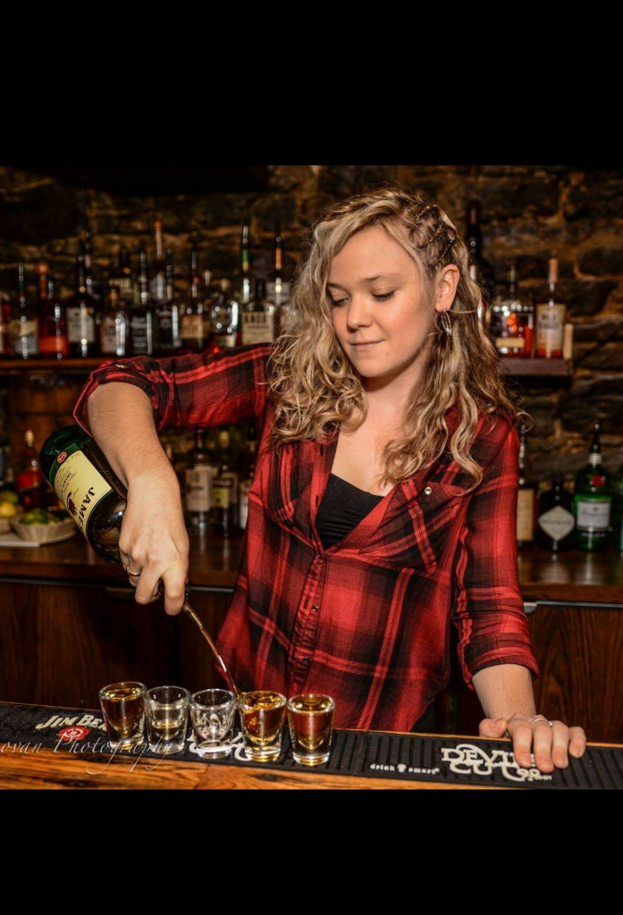 Brittany Behind the Bar