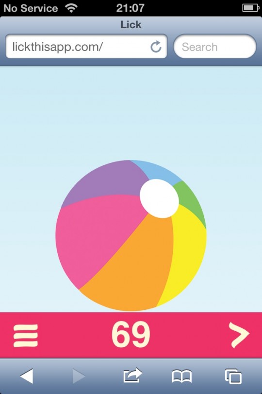 I did it 69 times. How sexual!
