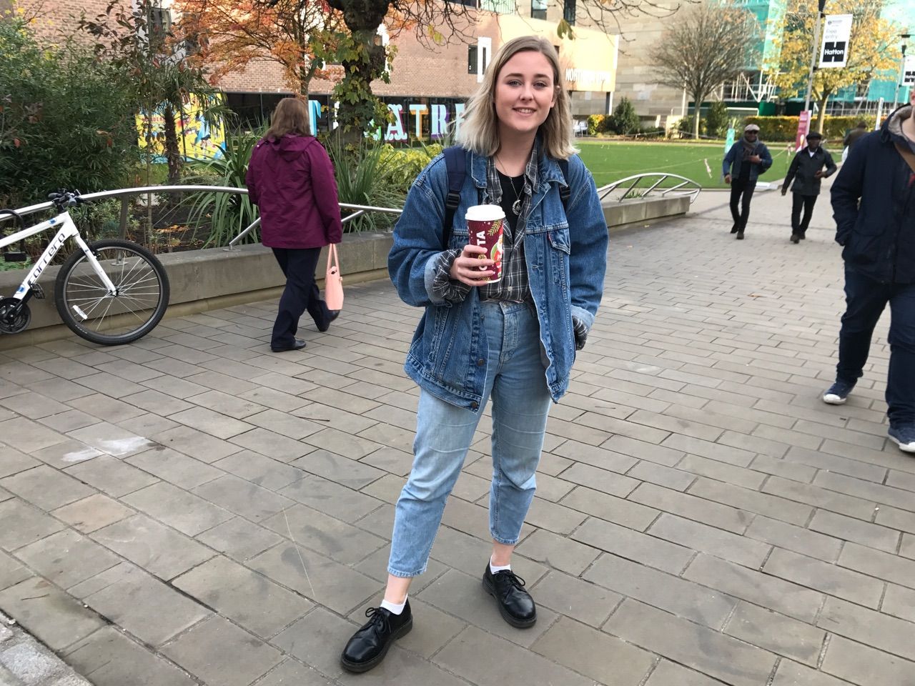 Image may contain: Back, Vehicle, Bike, Bicycle, Person, People, Human