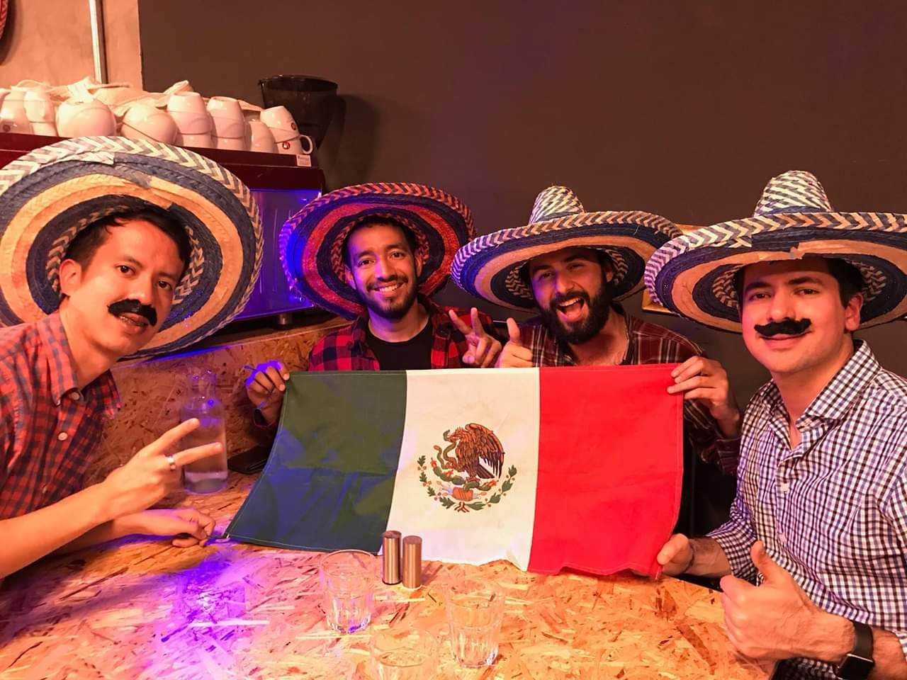 Image may contain: Performer, Lampshade, Lamp, Sombrero, Hat, Clothing, Person, People, Human