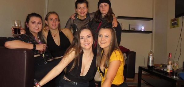 Image may contain: Party, Smile, Blonde, Woman, Girl, Teen, Child, Kid, Face, Female, Apparel, Clothing, Human, Person