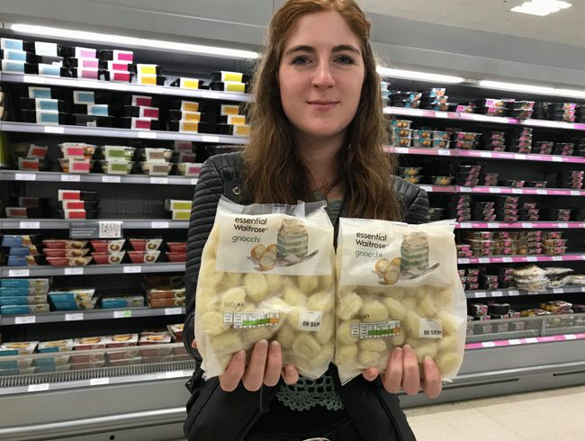 Image may contain: Shelf, Human, Person, Market, Supermarket, Shop, Grocery Store