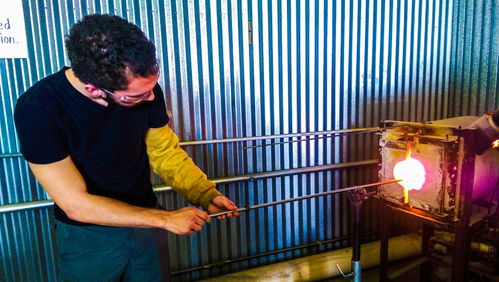 IU student John cautiously enters his first glory hole.