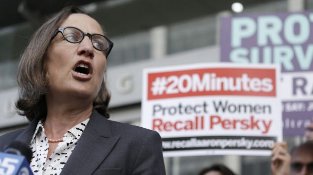 Michele Dauber in her fight to recall Pensky