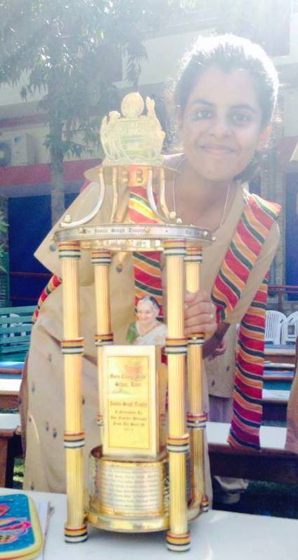 Winning the Spirit of Mayo award