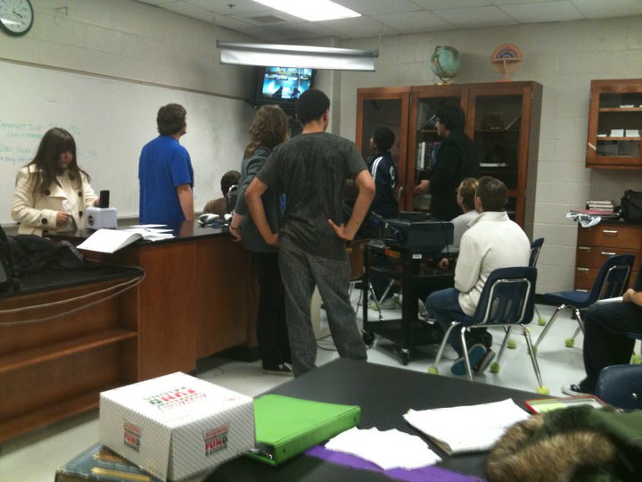Anime Club back at Collins Hill High School in 2008.