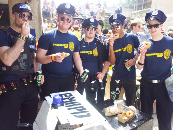 Good thing the cops are on hand!