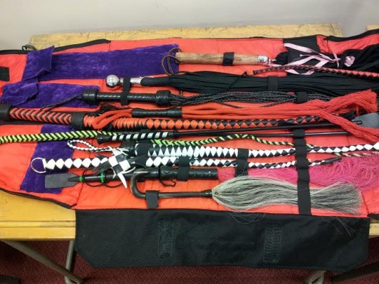 Just some of the contents of Mika's bag.