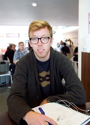 'I fear that when I will leave university I’m going to become another faceless person in a world of organizations and won’t leave a mark in history. I want to be someone that achieves something and that people can look up to and say ‘yea, he helped the world’. I genuinely want make the world a better place’.