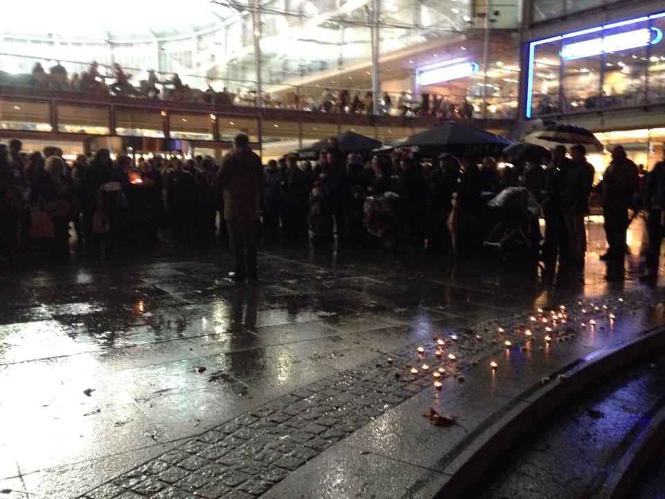 Around 200 people turned up to the event