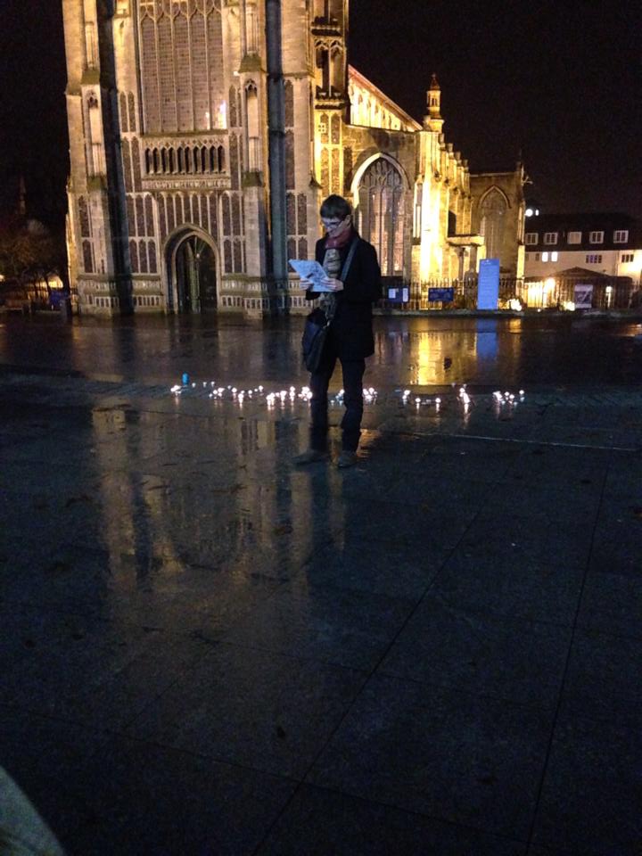 People took turns to share their thoughts