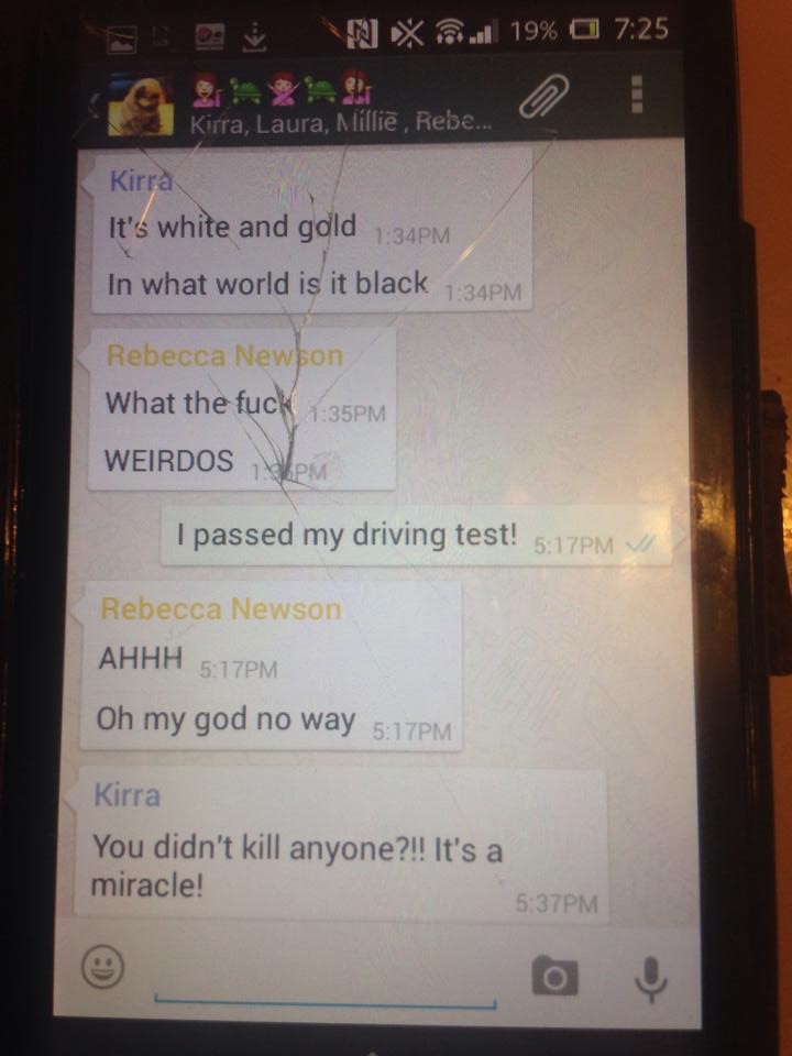 Good to see my friends have faith in me...