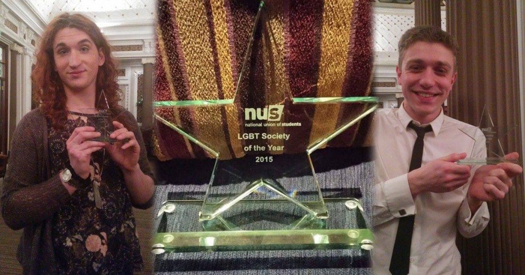 The LGBT+ society of the year award