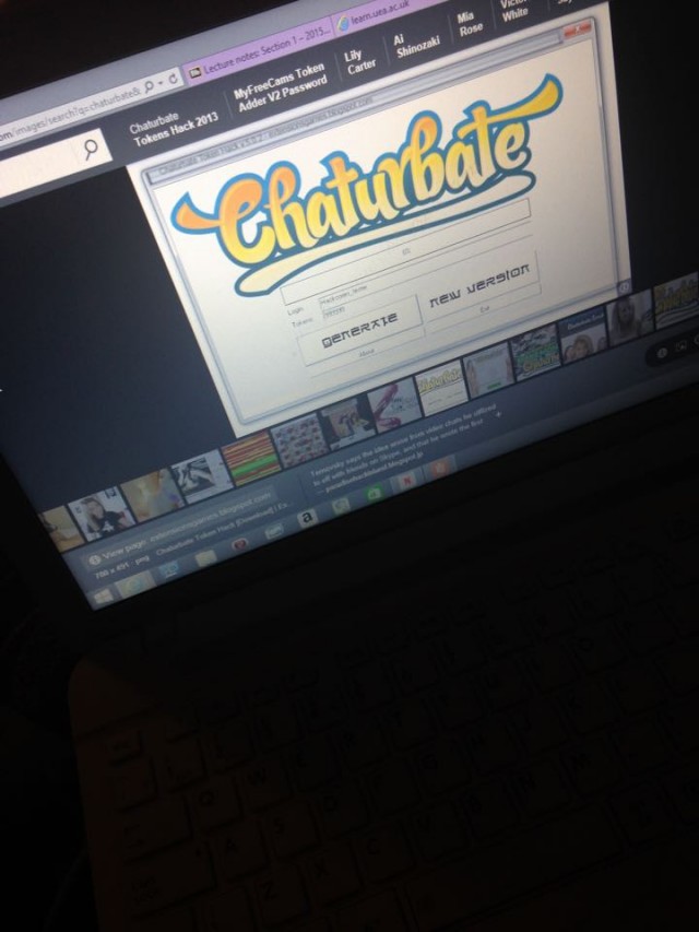 One of the many webcamming sites used by people like Ryan