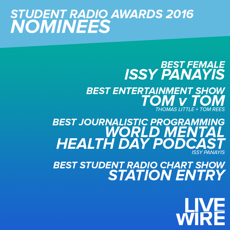 Best of luck to our nominees!