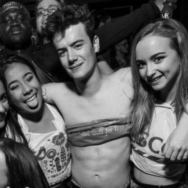 Image may contain: People, Face, Night Club, Dating, Club, Party, Person, Human