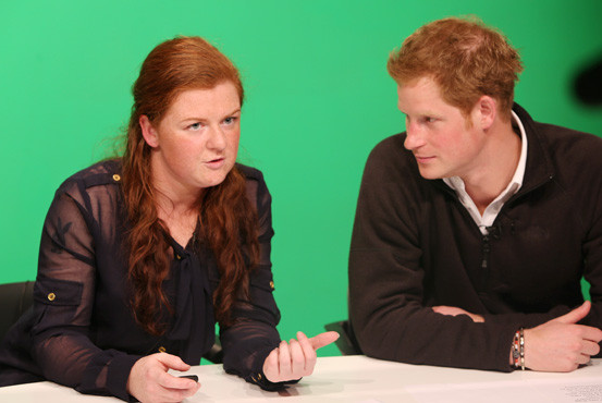 Prince Harry did a spot of TV presenting