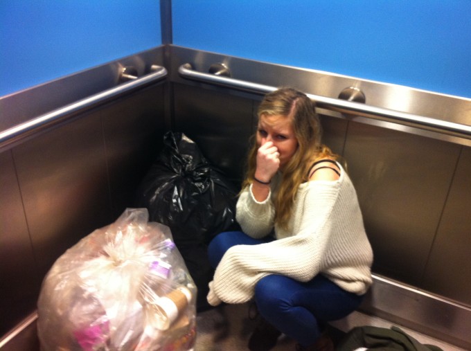 Hygiene is not a current priority, but this is a bit much....