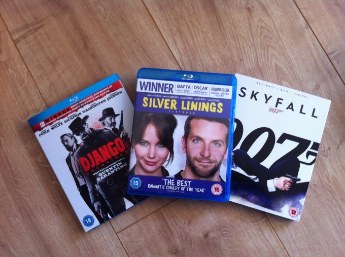 My top 3 DVDs