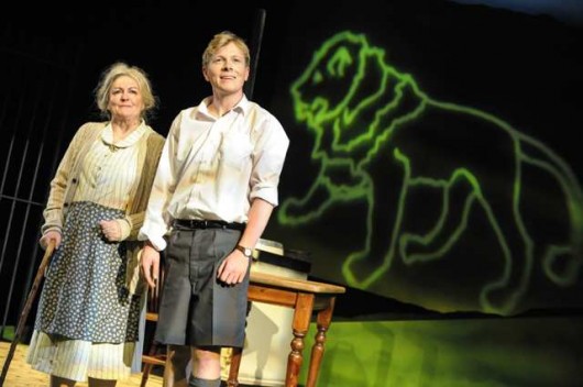 Gwen Taylor (she's been in Corrie) with Adam Buchanan