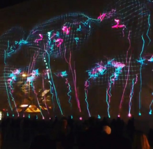 Digital fireworks- just like Windows Media Player