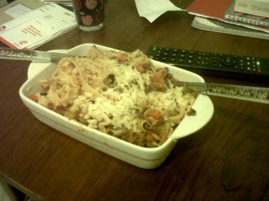Is that supposed to be spag bol for one?