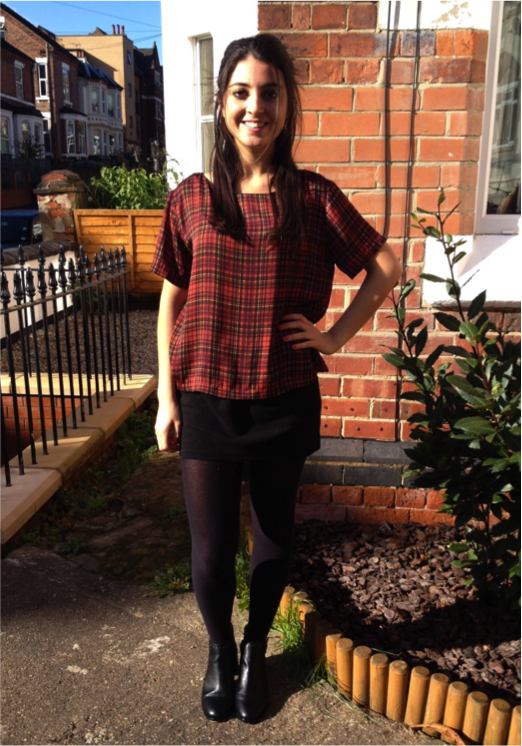 tartan top