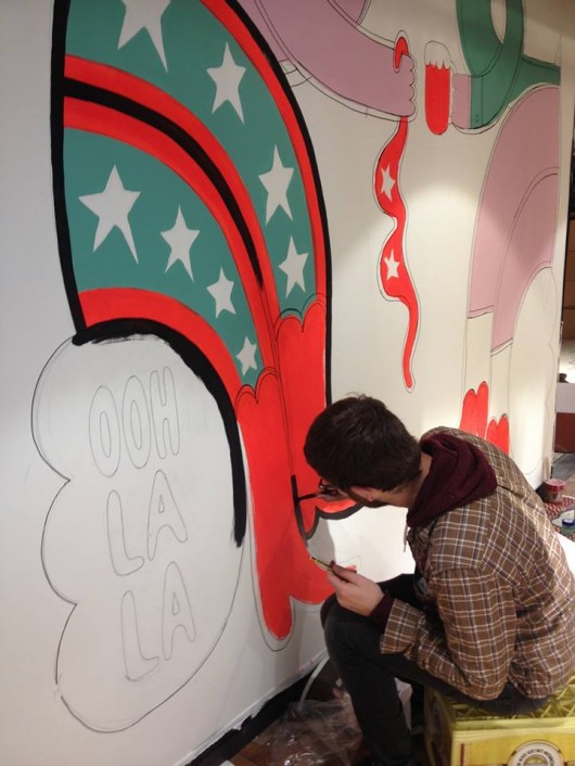 UO's Facebook page have been posting pictures of the store's progress. Looking good