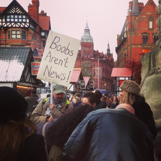 BOOBS ARE NOT NEWS