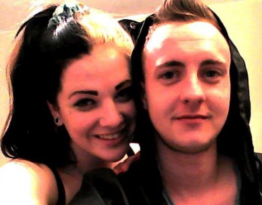 The happy couple both updated their facebook statuses hours after the proposal