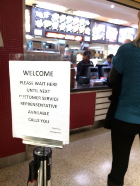 McDonalds, keeping alive the delusions of art students since 1955.