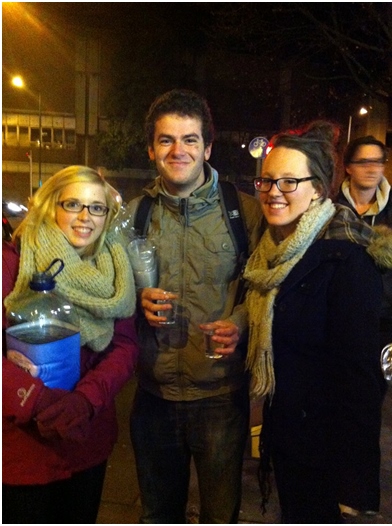 The CU Dream Team: (From L-R) Heidi, Dan and Sarah