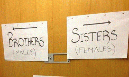 Gender segregation should not be tolerated