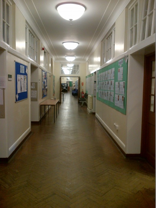 The infamous "corridor of love"