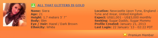 The average SA profile leaves little to the imagination
